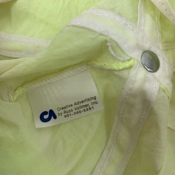 Cellular One Vintage 90s Neon Nylon Snap Back Hat - Picture 6 of 7